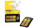 *Plastikiniai žymekliai Post-it, 25x43mm, klaustukai, 50vnt.