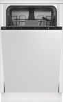 BEKO Built-Indaplovė BDIS36020, E energijos klasė, 45 cm, 6 programos