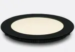 18W LED įleidžiama panelė, juoda, 3000/4000/5700K, 10118FA/B/V