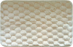 Camilla dygsniuotas kilimas 40 x 60 cm smėlio spalvos JOTTA