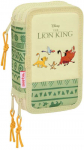 Safta Disney The Lion King Mufasa triple pencil case 37pcs