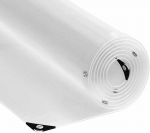 Skaidrus brezentas su ąselėmis 6x10 m PVC