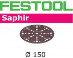 &Scaron;lif. popierius eksc. &scaron;lifuokliui Festool STF 150 mm; 48; P50; SA; 25 vnt.