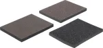 Bgs Technic Abrazyvinių kempinių rinkinys | K 46, 80, 120 | 3 vnt. (80821)