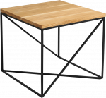 Customform Kavos staliukas, MEMO METAL 140, 0.8x1.4x0.45 m, Raudonas