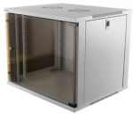 Deltaco 19-5409W, Prie sienos montuojama lentyna, 9U, 50 kg, 14,5kg, Balta