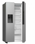 Dviduris laisvai pastatomas &scaron;aldytuvas Gorenje NRR9185ESXL, 550 l, Sidabrinis