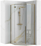 rea Du&scaron;o kabina DIAMOND GOLD 90x90