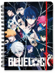 ERIK Mėlyna Lock A5 notebook