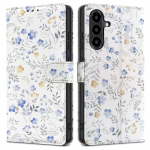 Dėklas Tech-Protect Wallet Samsung Galaxy A56 5G – Baltas Daisies