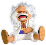 Plastoy One Piece Gear 5 Monkey D Luffy money box figure 15cm