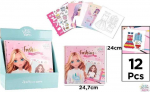 Benetton Big Dream Girl Designer lipdukų bloknotas