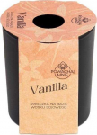 Plantesparfums Provence Natūrali žvakė "Smell Me" su vanilės kvapu, 130ml, juoda