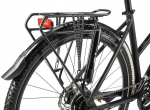 Dviratis Unibike Flash EQ LDS 2025 juodas-19" (Dydis: 19")