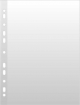 Donau DONAU dokumentų ki&scaron;enės, PP, A4, kri&scaron;tolas, 150 mikronų, 50 vnt, dėžutėje