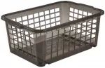 Lumarko Keeeper Mini basket 25x17x10cm Fred transparent pilkas