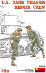 MiniArt JAV tanko remonto įgula 1/35 figūrėlės, 35481