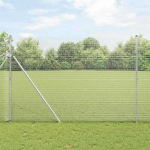 Tvorelės stulpas Sidabro 10 x 1,6 m (12 x 12 mm tinklas)