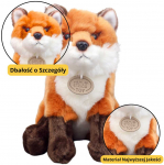 Lean Toys Pliu&scaron;inis žaislas lapė 23 cm