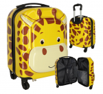 Kelioninis Vaiki&scaron;kas lagaminas KX3963, geltonas