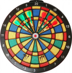 Gazelo Mink&scaron;tas perforuotas smiginio lentų rinkinys, KUBISPORT, 45 cm