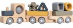 Babys Only Baczek Naujiena! Vienintelis kūdikio medinis žaislinis traukinukas 10+ Žemė BO-860.852.800.50