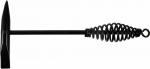 PRO Suvirinimo plaktukas, svoris 300g, ilgis 270 mm, prolinas
