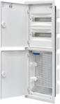 Eti Polam 001101371 Hibridinis skirstomasis skydas 2x12, įleidžiamas, baltos metalinės durys / IP40 400V AC / ERP12-5-2V MEDIA 001101371