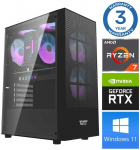 Stacionarus kompiuteris INTOP Ryzen 7 7700X 16GB DDR5 500SSD M.2 NVME RTX5060Ti 8GB WIN11 (RW56800WH)