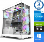 Stacionarus kompiuteris INTOP i5-14400F 16GB DDR5 1TB SSD M.2 NVME RTX5060 8GB WIN11 (RW53682WH)