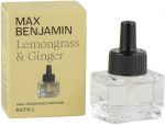 Max Benjamin Elektrinio kvapų difuzoriaus papildymas LEMONGRASS & GINGER 15 ml