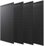 2 &bdquo;EcoFlow&ldquo; 250 W fotovoltinių plok&scaron;čių rinkinys, standus dizainas