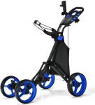 Promotions Golf vežimėlis, lengvas sulankstomas, 110,5x100,3x64,8 cm, pilkas