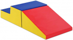 Promotions Vidaus vaikų laipiojimo ir čiuožimo žaidimų rinkinys, 49.5x49.5x25.4 cm, 50.8x49.5x24.1 cm, mėlynas