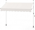 Promotions I&scaron;traukiama markizė, 400x120x210 cm, balta