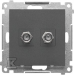 Kontakt Simon GN.2-KR.ANTENAS."F" GRAFITAS.KILIMAS SIMON55