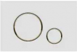 AQ.501-30206 / AQUAFORM / OPTIMA CIRCLE / PRZYCISK WC KOŁA Baltas + Auksinė / M775