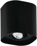 Lamp EGLO &ndash; Caminales-Z lubinis &scaron;viestuvas juodas 12.5x12.5 &ndash; RGB + TW &ndash; Zigbee, Bluetooth