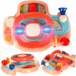 Vairavimo simuliatorius rožinis