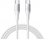USB kabelis Joyroom S-A28 USB-C į USB-C 60W 2.0m baltas