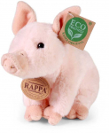Rappa Plush pig 18 cm ECO-FRIENDLY
