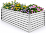 Bonideco Select Pakelta lysvė 180x95x60cm., sidabrinės spalvos
