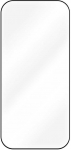 Fixed Fiksuota ekrano apsauga | Apple | iPhone Air | Grūdintas stiklas | Juodas | Pilnas dangtelis 2.5D