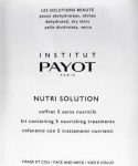 Set Payot Optimale maitininantis Kreminis Mask For Face, 5 pcs, 30 g