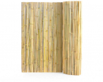 Natūrali bambuko tvora, susukamas bambuko ekranas, privatumo uždanga sodui, 2.44m x 1.22m, bambukinė siena, lauko pertvara
