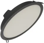 30W LED įleidžiama panelė DOWNLIGHT IP44 GEN2, juoda, 6500K, 100&deg;