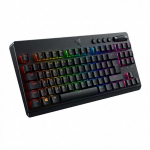 Klaviatūra RAZER BlackWidow V4 Low Profile TKL HyperSpeed &ndash; mechaniniai žemo profilio oranžiniai lytėjimo jungikliai, 2,4 GHz, &bdquo;Bluetooth&ldquo;, USB-C