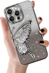 Tel Protect Butterfly Vanduo dėklas skirtas Apple iPhone 17 Pro sidabro spalvos