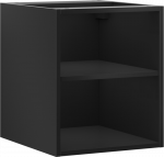 Mexen Box-A spintelė su lentyna, 40 cm, Juodas matt