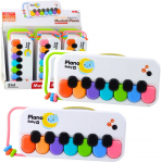 Lean Toys Vaiki&scaron;kas muzikinis pianinas 25x10.5x3.5 cm